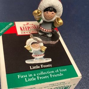 Little Frosty 1990 Hallmark ornament